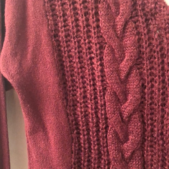 Button Back Cable Sweater - Sz XS - Picture 3 of 3